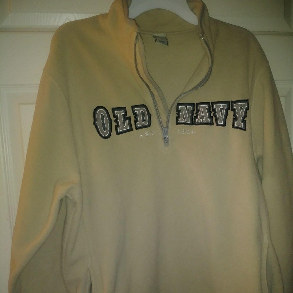 L Vintage✔ old Navy pullover fleece